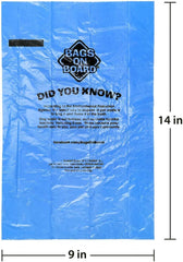 HERO PET Dog Poop Bags | Strong, Leak Proof Dog Waste Bags | 9 x14 Inches, 315 Blue Bags