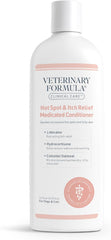 Veterinary Formula Clinical Care Hot Spot & Itch Relief Cat & Dog Medicated Conditioner – Oatmeal Conditions Skin for a Lustrous Coat, Formulated to Help Alleviate Itchy Skin