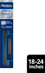 Aqueon OptiBright Smart LED Light Fixture, Wi-Fi and Bluetooth Compatible, Adjustable, for Freshwater and Saltwater Aquariums