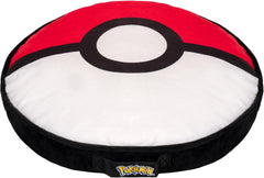 Pokémon Poke Ball Pillow Pet Bed - 30-Inch Pet Bed with Machine Washable Removable Cover and Grip Dots