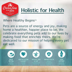 Chicken Soup for The Soul All Natural Premium Small Bites Adult Dry Dog Food, Real Meat First Ingredient, No by-Products, Supports Gut & Immune Health, Chicken, Turkey & Brown Rice