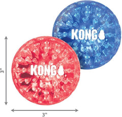 KONG Squeezz Geodz Squeaker Ball Dog Toy