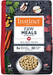 Instinct Freeze Dried Raw Meals, Natural Dry Dog Food, Grain Free - Real Beef