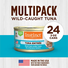 Instinct Flaked Entrée Wet Canned Cat Food Tuna