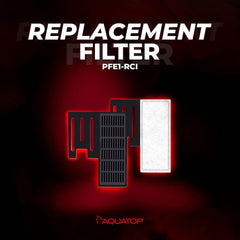 Aquatop Forza 45 GPH Power Filter Replacement – Great for Fresh & Saltwater – Advanced Filtration Design for Crystal Clear Water