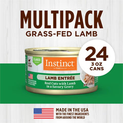 Instinct Flaked Entrée Wet Canned Cat Food - Lamb