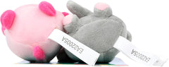 ZOOBILEE 32023 Mini Elephant & Pig Dog Toy (2 Pack)