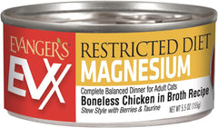 Evanger's EVX Restricted Diet: Controlled Magnesium for Cats 24pk/5.5 oz