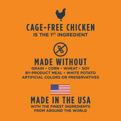 Instinct Raw Boost Gut Health, Natural Dry Dog Food with Freeze Dried Pieces, Grain Free Recipe - Real Chicken, 18 lb. Bag