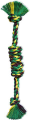 Mammoth Pet Products Flossy Chews Color Monkey Fist Bar - Colors Vary, MultiColored