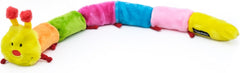 ZippyPaws Deluxe Caterpillar- Dog Toys to Keep Them Busy, For Medium & Large Dogs, Squeaky Pet Toy for Boredom, Stuffed Chew Toy, Soft Plush Puppy Products, 6 Blaster Squeakers & 1 Round Squeaker