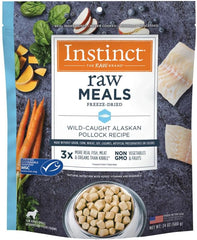Instinct Freeze Dried Raw Meals, Natural Dry Dog Food, Grain Free - Wild Caught Pollock