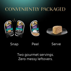 Mars Sheba Perfect Portions Premium Pate Entree Wet Sea Cat Food 2.6-oz