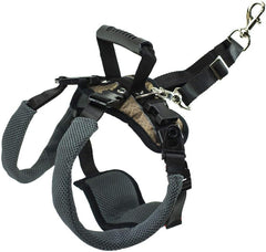 Solvit Product PetSafe CareLift Rear Support Harness - Lifting Aid with Handle and Shoulder Strap - Fits Waist Measuring 19-31 inches, Dog Weight 35lb-70lb, Medium, Black