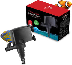 Aquatop MaxFlow Submersible Aquarium Power Head - Ideal for Freshwater and Saltwater Environments - High-Impact ABS for Durability