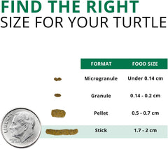 Fluval Bug Bites Turtle Food, Sticks for Medium to Large Sized Turtles, 3.74 lb