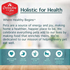 Chicken Soup for the Soul All Natural Premium Adult Dry Cat Food, Real Meat First Ingredient, No By-Products, Supports Heart, Gut & Immune Health, Chicken & Brown Rice