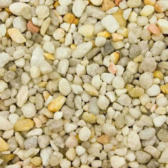 Estes Spectrastone Ocean Beach Pebble for Freshwater Aquariums, 25-Pound Bag