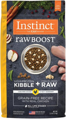 Instinct Raw Boost, Natural Dry Dog Food with Freeze Dried Pieces, High Protein, Grain Free Recipe - Real Chicken