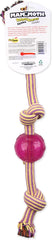 Mammoth Pet Products Extra 3 Knot Tug w/TPR Ball
