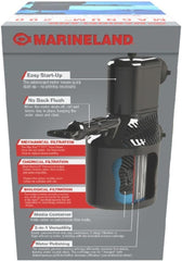Marineland Magnum 200 Polishing Internal Canister Filter for 60 Gallons, Crystal Clean Water