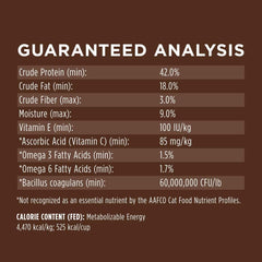 Instinct Original Dry Cat Food, Raw Coated Kibble, High Protein, Grain Free Recipe - Real Salmon