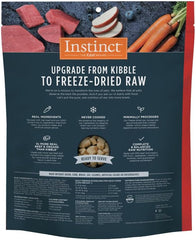 Instinct Freeze Dried Raw Meals, Natural Dry Dog Food, Grain Free - Real Beef, 25 oz. Bag