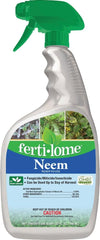 Fertilome (16096) Neem Oil Ready to Use Insecticide, Controls Aphids, Spider Mites, Scale and Beetles, OMRI Listed (32 oz)