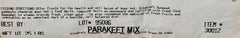 Sun Seed Company Bss30012 Economical Mix Parakeet Food, 25-Pound
