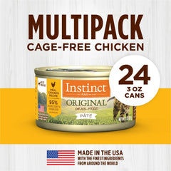 Instinct Grain-Free Chicken Formula Canned Cat Food