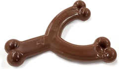 Nylabone Wishbone Flexi Chew Toy for Dogs, Flexible Dog Toys for Moderate & Gentle Chewers, Flavor Medley Flavor, Medium - Up to 35 lbs, 1 Count