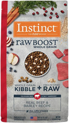 Instinct Raw Boost Whole Grain Beef & Barley Dry Dog Food