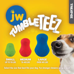 JW Tumble Teez Puzzler Treat Dispenser