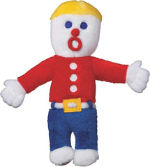 Multipet Multicolored Mr Bill Plush Medium Dog Toy
