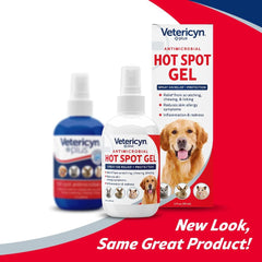 Vetericyn Plus Dog Hot Spot Gel | Spray-On Hot Spot Care for Dogs, Relieves Dog Itchy Skin and Allergy Symptoms, Helps with Skin Inflammation and Redness, Safe for All Animals. 3 ounces