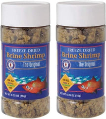 San Francisco Bay Brand of Freeze Dried Brine Shrimp, 0.35 Ounces Each, Fish Food