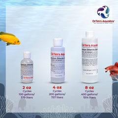 DrTim’s Aquatics Ammonium Chloride Solution for Fishless Cycling – Fish Tank Cleaner for Saltwater, Freshwater & Reef Aquariums