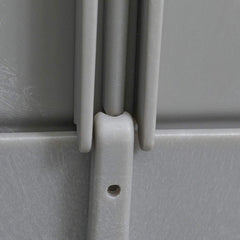 Petmate Husky Dog House for Dogs Up to 90 Pounds, Grey, Made in USA