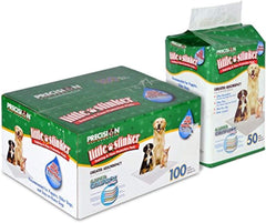 PRECISION PET PRODUCTS Little Stinker Housebreaking Pads 6-Layer Liquid Lock Varying Multi-packs Available,White