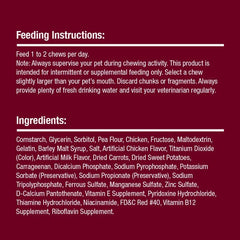 SmartBones Smart Twist Sticks, Rawhide Free Dog Chew Sticks, Made With Real Chicken, 50 Sticks