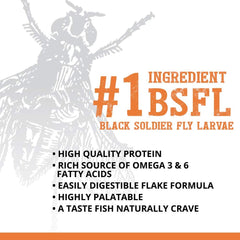 Fluval Bug Bites Goldfish Fish Food, Flakes for Small to Medium Sized Fish, 1.59 oz.
