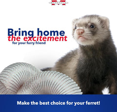 Marshall Pet Products Ferret Super Thru-Way Tunnel Toy Copper, 1ea/15 ft