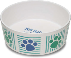Loving Pets Dolce Moderno Had Me at Woof Dog Bowl