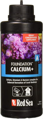 Red Sea Reef Foundation A (Ca/Sr) Supplement - Calcium & Strontium Additive for Healthy Coral Growth in Marine & Reef Aquariums