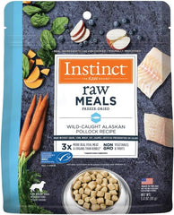 Instinct Freeze Dried Raw Meals, Natural Dry Dog Food, Grain Free - Wild Caught Pollock