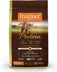 Instinct Ultimate Protein Grain Free Cage Free Chicken Recipe Natural Dry Cat Food.
