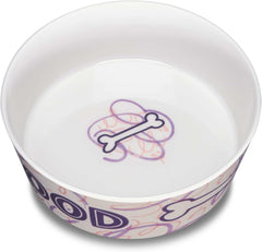 Loving Pets Dolce Moderno Food & Water Dog Bowl