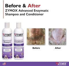 ZYMOX Advanced Enzymatic Leave-On Conditioner – for Pets & Animals of All Ages: Conditions, Detangles, Soothes, & Moisturizers Skin & Coat