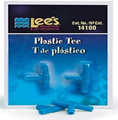 Lee's Pet Products ALE14100 2-Piece Card Plastic Tee for Aquarium Pumps Brand: Lee's