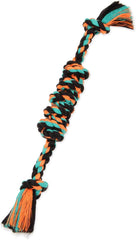 Mammoth Pet Products Flossy Chews Color Monkey Fist Bar - Colors Vary, MultiColored